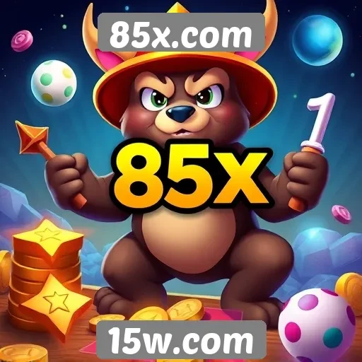 A variedade de jogos disponíveis no 85x.com